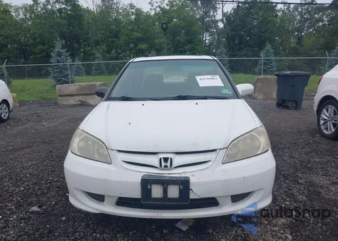 2005 Honda Civic Ex from USA, damaged, VIN 1HGES26755L007663